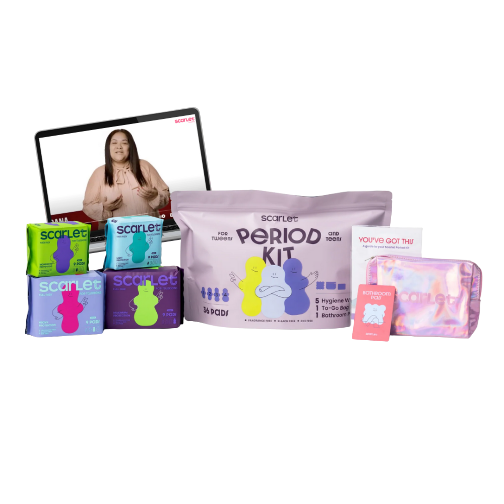 Period Kit product layout
