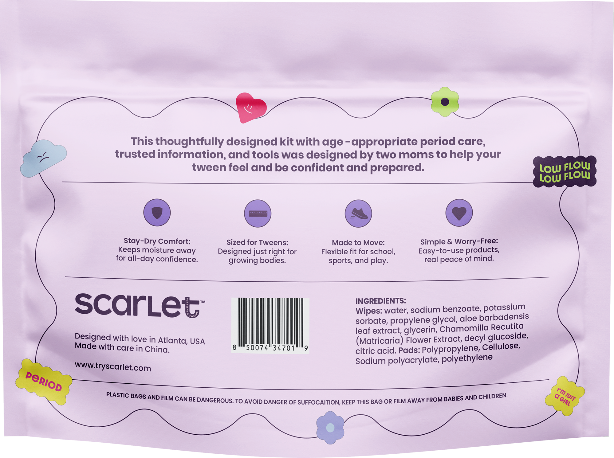 Scarlet Period Kit