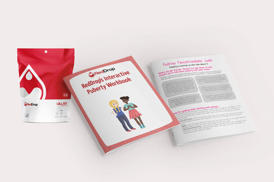 Interactive✨Puberty ✨ Workbook and Parent Guide + IRL kit (size 1 only)