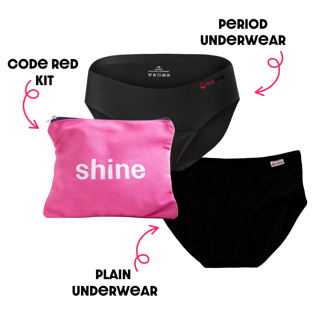 Code Red + Underwear Combo Kit