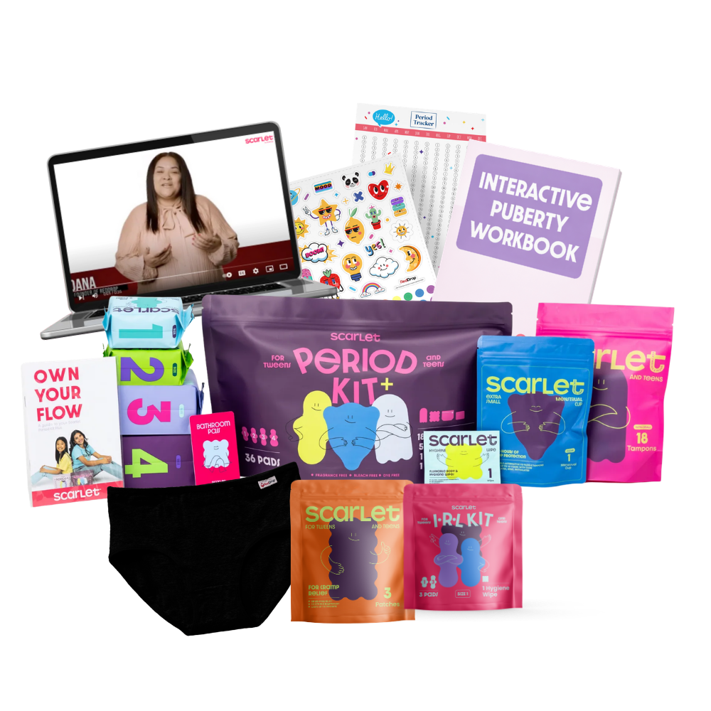 Period Kit PLUS with Bundle, Heat Patches, IRL Kit product layout
